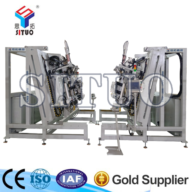 洗碗機(jī)內(nèi)膽密封框加強(qiáng)框鉚接機(jī)